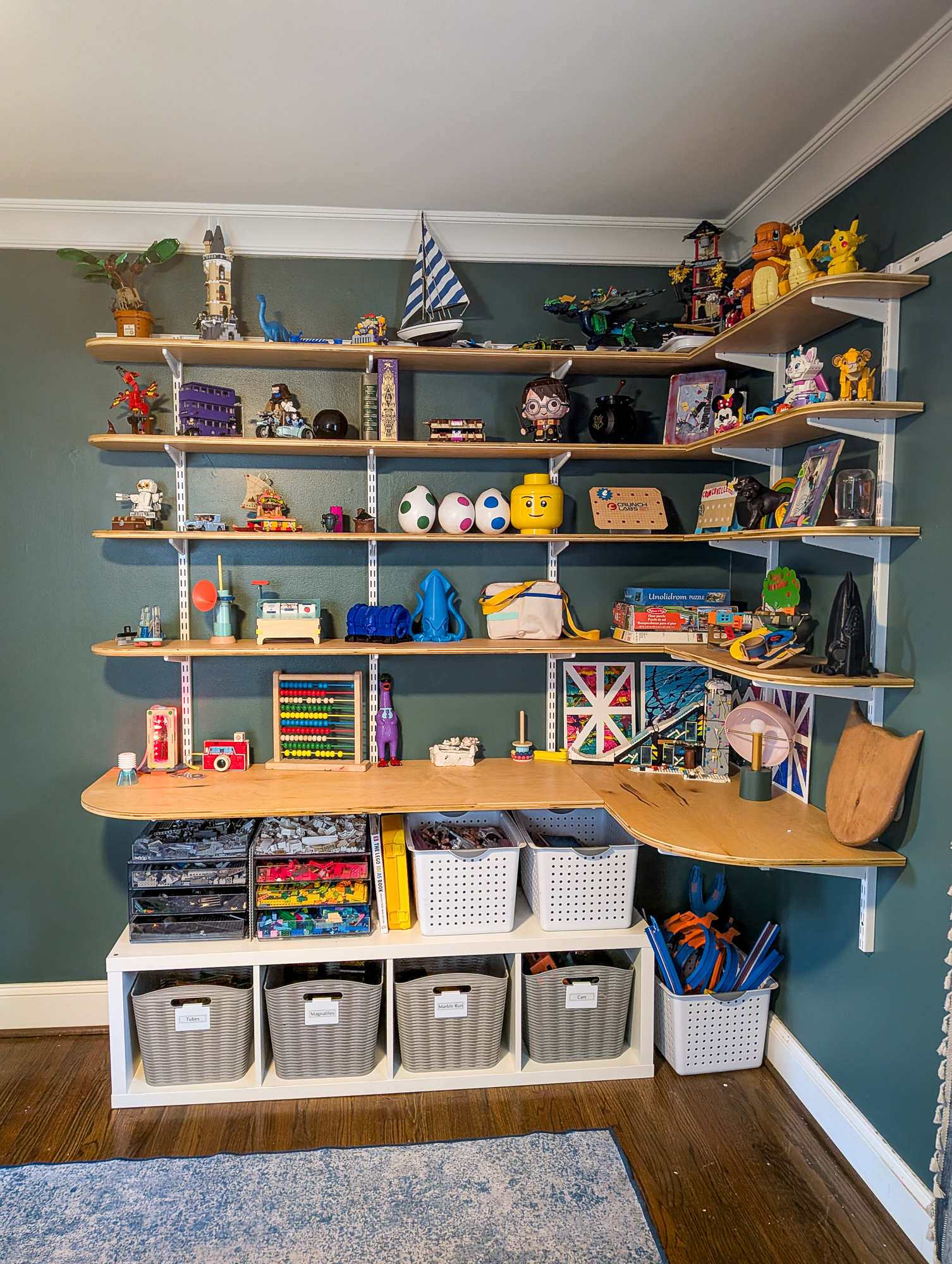 Organized kids playroom in East Atlanta — The OAK Home